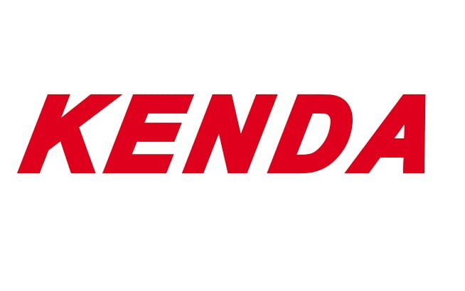Kenda logo in red on a white background