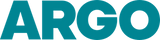 Argo logo in teal color