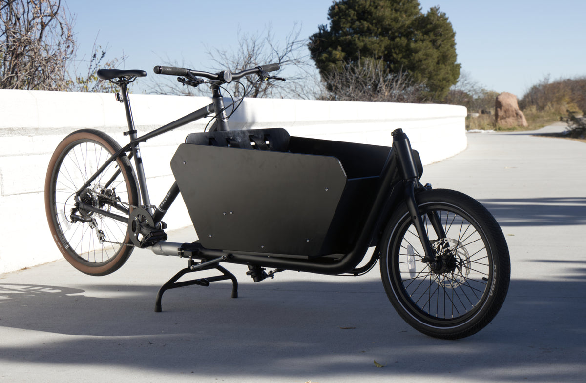 Argo Cargo System at a park on a sidewalk
