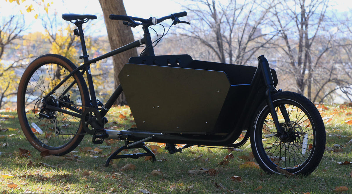 An Argo Cargo System in the fall with leaves